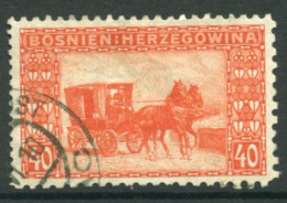 BOSNIA & HERZEGOVINA 1906 Definitive 40 H. Perforated 9¼:9¼:9¼:12½ Used..  Michel 39G, SG 196D - Bosnien-Herzegowina