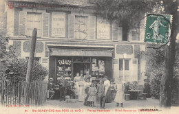 CPA 91 SAINTE GENEVIEVE DES BOIS / PERRAY VAUCLUSE / HOTEL RESTAURANT TRONCHON / TABACS - Sainte Genevieve Des Bois