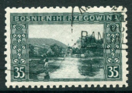 BOSNIA & HERZEGOVINA 1906 Definitive 35 H. Perforated 9¼ Used..  Michel 38C, SG 195B - Bosnia Herzegovina