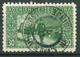 BOSNIA & HERZEGOVINA 1906 Definitive 30 H. Perforated 9¼ Used..  Michel 37C, SG 194B - Bosnien-Herzegowina