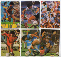 VP21.773 - 1987 - Calendrier / Calandar / Calendario X 6 - Diego Armando MARADONA - Formato Piccolo : 1981-90