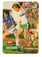 VP21.775 - MEXICO 1986 - Coupe Du Monde De Football - Calendrier / Calandar / Calendario - BULGARIE - Tamaño Pequeño : 1981-90