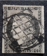 France > 1849-1900 > 1849-1850 Cérès N° 3 Noir Sur Jaune - 1849-1850 Ceres