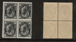 CANADA   Scott # 66** MINT NH BLOCK Of 4 (CPB-77) - Blocks & Sheetlets