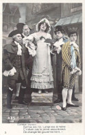 THEATRE - Clairette - Barras Est Roi Lange Est La Reine C'nétait Pas La Peine Assurément... - Carte Postale Ancienne - Teatro