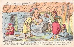 Humour - Fourbi Dans Le Gourbi - Carte Postale Ancienne - Humor