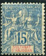 Anjouan (1892) N 6 * (charniere) - Altri & Non Classificati