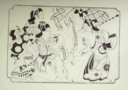 Estampe JAPONAISE-scène érotique (Sugimura Jihei 1681-1703) - Lithographies