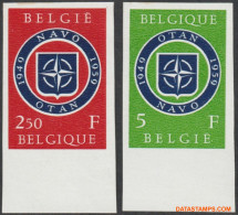 België 1959 - Mi:1147/1148, Yv:1094/1095, OBP:1094/1095, Stamp - □ - NATO - 1941-1960