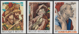 België 1969 - Mi:1562/1564, Yv:1505/1507, OBP:1505/1507, Stamp - □ - Cultural Issue Artificial Carpets - 1961-1980