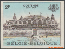 België 1967 - Mi:1475, Yv:1418, OBP:1418, Stamp - □ - City ??rights Ostend - 1961-1980