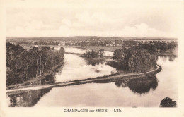 Champagne Sur Seine * Vue Sur L'ile - Champagne Sur Seine