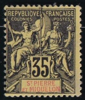 St Pierre Et Miquelon N°76 - Neuf * Avec Charnière - TB - Unused Stamps