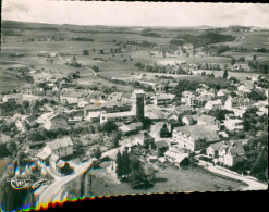 Corcieux Vue Aérienne En Avion CPA 88 Vosges Ed Combier CIM Panorama Centre Du Village - Corcieux