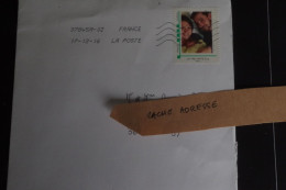 2-599A  France Premier Timbre Personnalisé Montimbreamoi Faire Part De Naissance  7 Novembre 2016 - Storia Postale