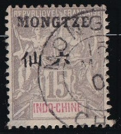 Mong-tzeu N°6 - Oblitéré - TB - Used Stamps