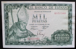 Espagne - 1000 Pesetas - 1965 - PICK 151a.2 - SPL - 1000 Pesetas