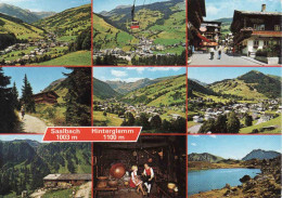 Österreich, Salzburg, Saalbach, Hinterglemm, Zwölferkogel, Bezirk Zell Am See, Gebraucht 1994 - Saalbach