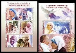 Guinea Bissau  2022 Mother Teresa.  (416) OFFICIAL ISSUE - Mother Teresa