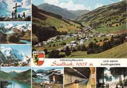 Österreich, Salzburg, Saalbach, Wappen, Bezirk Zell Am See, Gebraucht 1970 - Saalbach