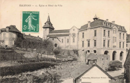 19 - EGLETONS - S11862 - Eglise Et Hôtel De Ville - L5 - Egletons