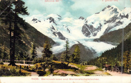 SUISSE - Berninastrasse Und Morteratschgletscher - Carte Postale Ancienne - Berna