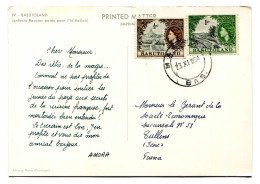 RC 24775 BASUTOLAND 1964 CROISIERE AMORA CARTE PUBLICITAIRE - ENFANTS - POUR TULLINS ISERE FRANCE - 1933-1964 Colonia Britannica