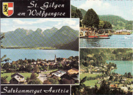 Österreich, Salzburg, St. Gilgen Am Wolfgangsee, Wappen, Bezirk Salzburg Land, Gebraucht 1979 - St. Gilgen