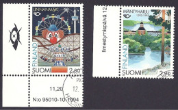 Finnland, 1995, Mi.-Nr. 1302-1303, Gestempelt - Gebraucht