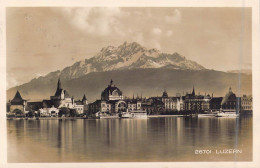SUISSE - Luzern - Montagne - Lac - Carte Postale Ancienne - Mon