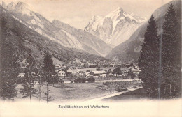 SUISSE - Zweilutschinen Mit Wetterhorn - Carte Postale Ancienne - Horn