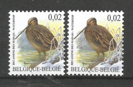 BUZIN Euro * Papier + Kleur Variaties * Nr 3199  HELDER + DOF FLUOR PAPIER * Postfris Xx * - 1985-.. Vogels (Buzin)