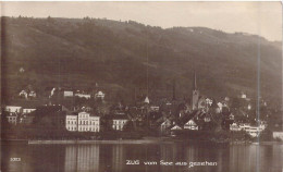 SUISSE - Zug Vom See Aus Gesehen - Carte Postale Ancienne - Zoug