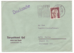 Cover  / Postmark Germany 1971 - Beer - Bier