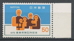 JAPON 1976 N° 1206 ** Neuf  MNH Superbe C 1 € Assurance Pour La Santé Famille - Neufs