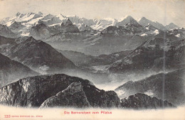 SUISSE - Die Berneralpen Vom Pilatus - Montagne - Carte Postale Ancienne - Berna