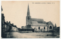 CPA - CHEVERNY (Loir Et Cher) - L' Eglise - Cheverny