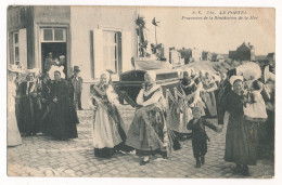 CPA 62 LE PORTEL Procession Sur La Plage - La Bénédiction De La Mer - Vierge De Boulogne - Le Portel