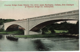 Concrete Bridge  Huntington Indiana - Indianapolis