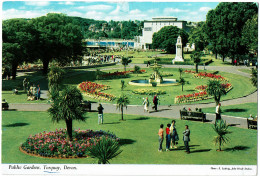 Torquay  Public Garden   John Hinde - Torquay