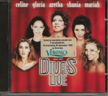 CELINE GLORIA ARETHA SHANIA MARIAH - DIVAS LIVE - SONY MUSIC (1998) (CD ALBUM) - Sonstige - Englische Musik