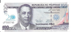 PHILIPPINES 100 PISO 2013 UNC P 218 - Philippines