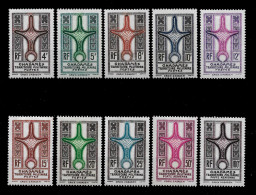 FRANCE - GHADAMES 1949 Agadem Cross SET M NG (BA5#410) - Unused Stamps