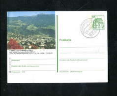"BUNDESREPUBLIK DEUTSCHLAND" 1980, Bildpostkarte Bild "BRIXEN (ITALIEN)", Stempel "BERNKASTEL-KUES" (2/827) - Cartoline Illustrate - Usati