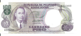 PHILIPPINES 100 PISO ND1969 UNC P 147 A - Filipinas