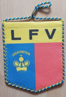 Liechtenstein Football Association (LFV) Liechtensteiner Fussballverband Football Calcio PENNANT, SPORTS FLAG ZS 3/8 - Kleding, Souvenirs & Andere