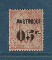 Martinique - YT N° 14 * - Neuf Avec Charnière - 1888 / 1891 - Ungebraucht