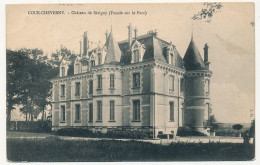 CPA - COUR-CHEVERNY (Loir Et Cher) - Château De Sérigny (Facade Sur Le Parc) - Cheverny
