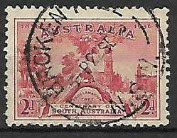 AUSTRALIE   -  1936 .   Y&T N° 107 Oblitéré - Usati