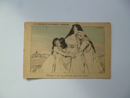 Carte Illustrateur  Abel FAIVRE   -  Le Plébiscite En Alsace-Lorraine  -  FRANCE On Ne Choisit Pas Sa Mère  - - Faivre